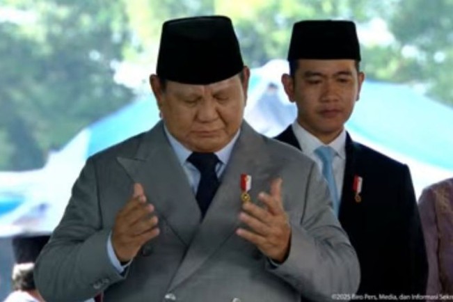 Momen Prabowo-Gibran Berdoa di Lubang Buaya, Saat Hari Kesaktian Pancasila